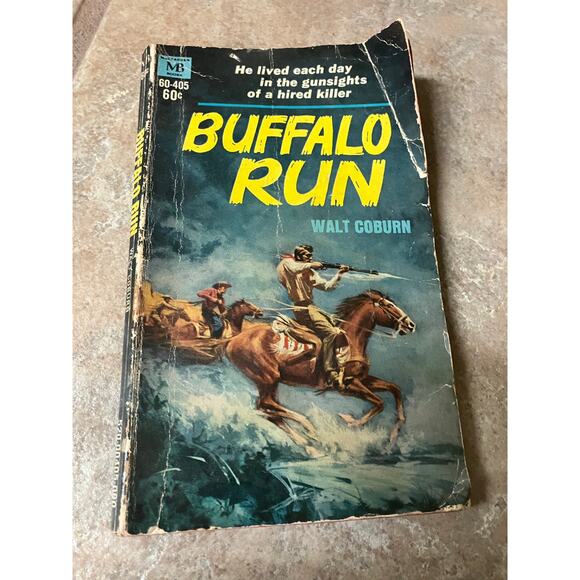 Buffalo Run CAREY BLOOD Western Lot of (2) COBURN Greenfield Vintage Paperback - Picture 2 of 9